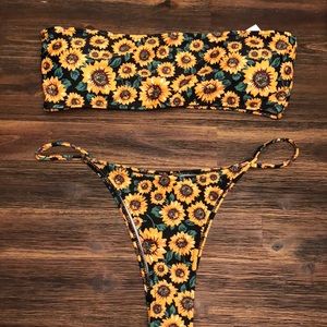 Sunflower Bandeau Bikini